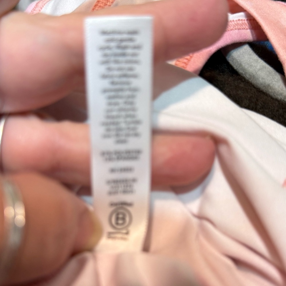 Athleta Nitro Pink and Orange Tie-Dye Racerback Tank Top, Exercise In Style, XS - Picture 6 of 6